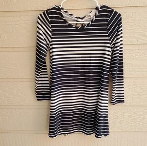 Tween striped long sleeve dress size 12